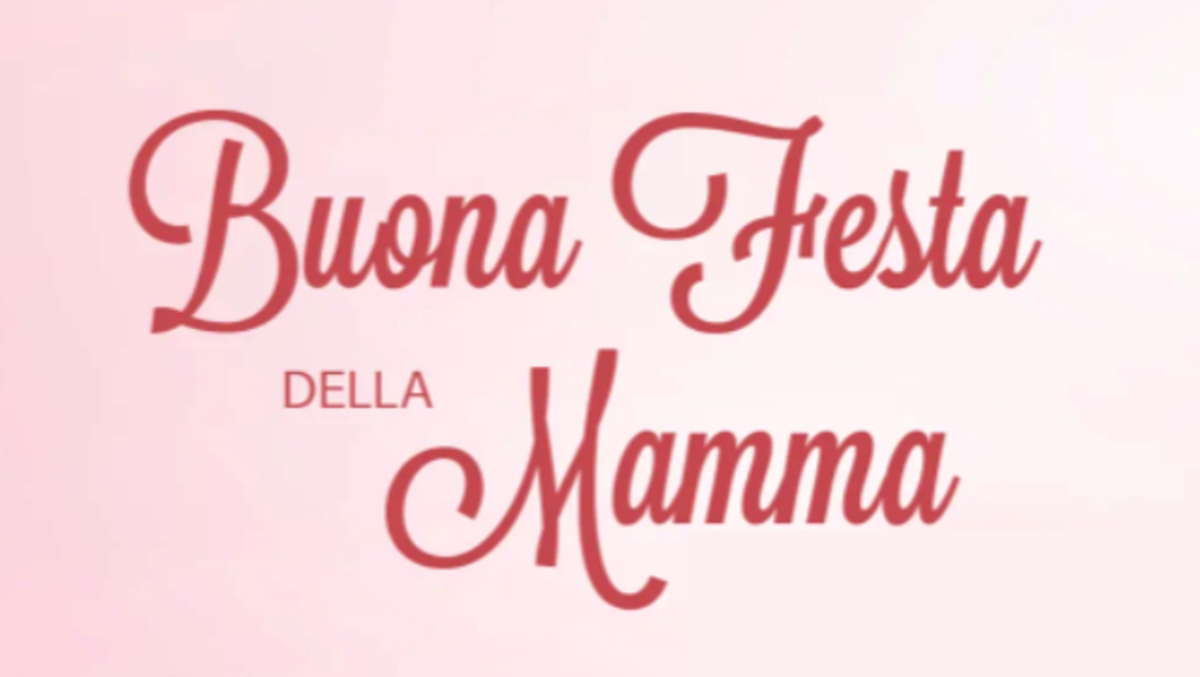 Auguri a tutte le Mamme! Oggi, domenica 10 maggio, è la Festa della Mamma