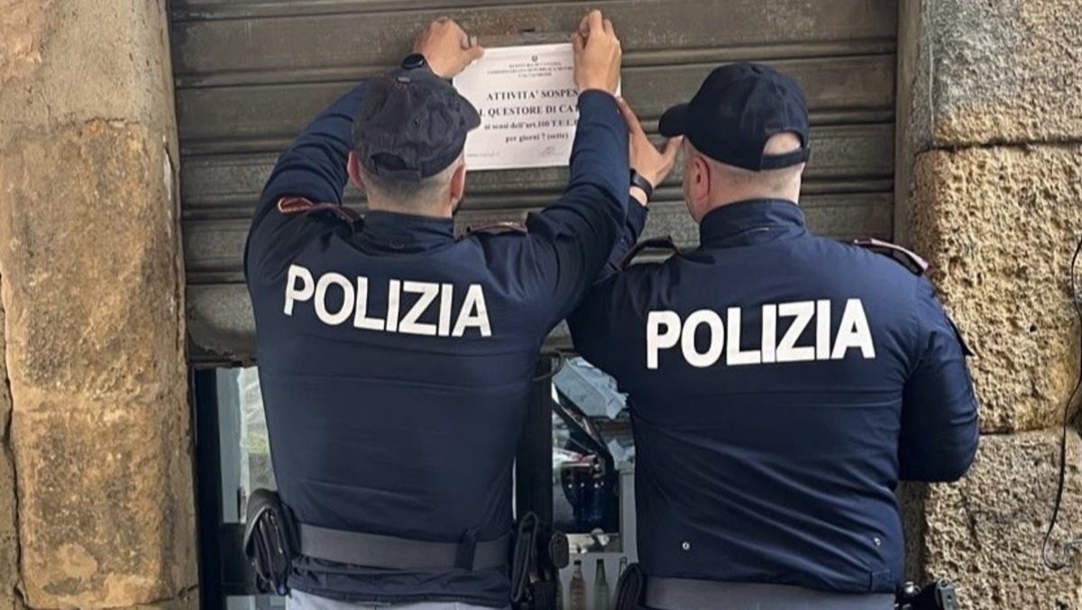 Caltagirone, bar chiuso: era il ritrovo di pregiudicati - 