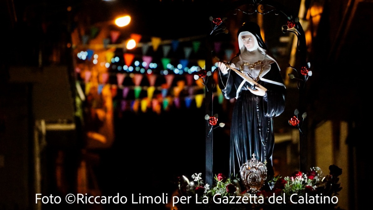 Ramacca, il rito di Santa Rita nel cuore del quartiere Burgo - 