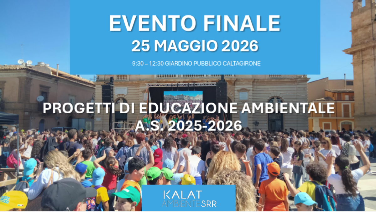 Kalat Ambiente SRR: Progetti di Educazione Ambientale, oggi evento finale a Caltagirone - 