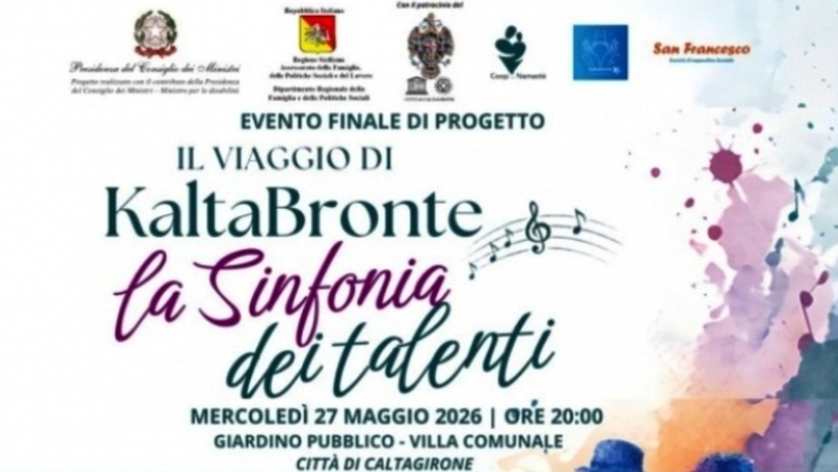 Caltagirone 27 maggio, KaltaBronte e “La Sinfonia dei talenti” - 