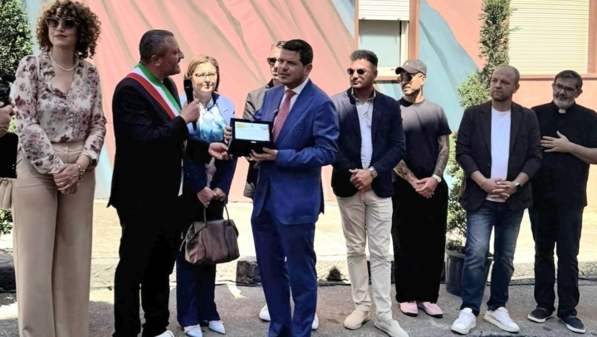 Ramacca: svelato il Murales della Legalità per Anna Nocera - 