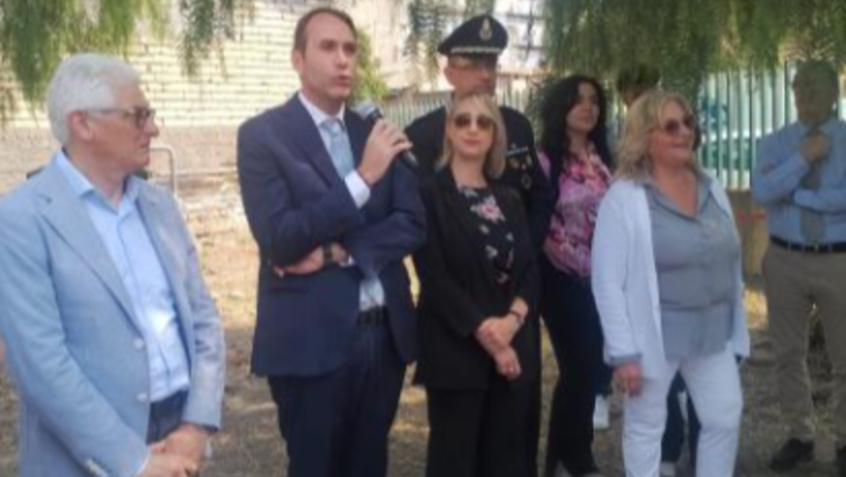 Nuova area verde all'istituto San Giovanni Bosco di Catania - 