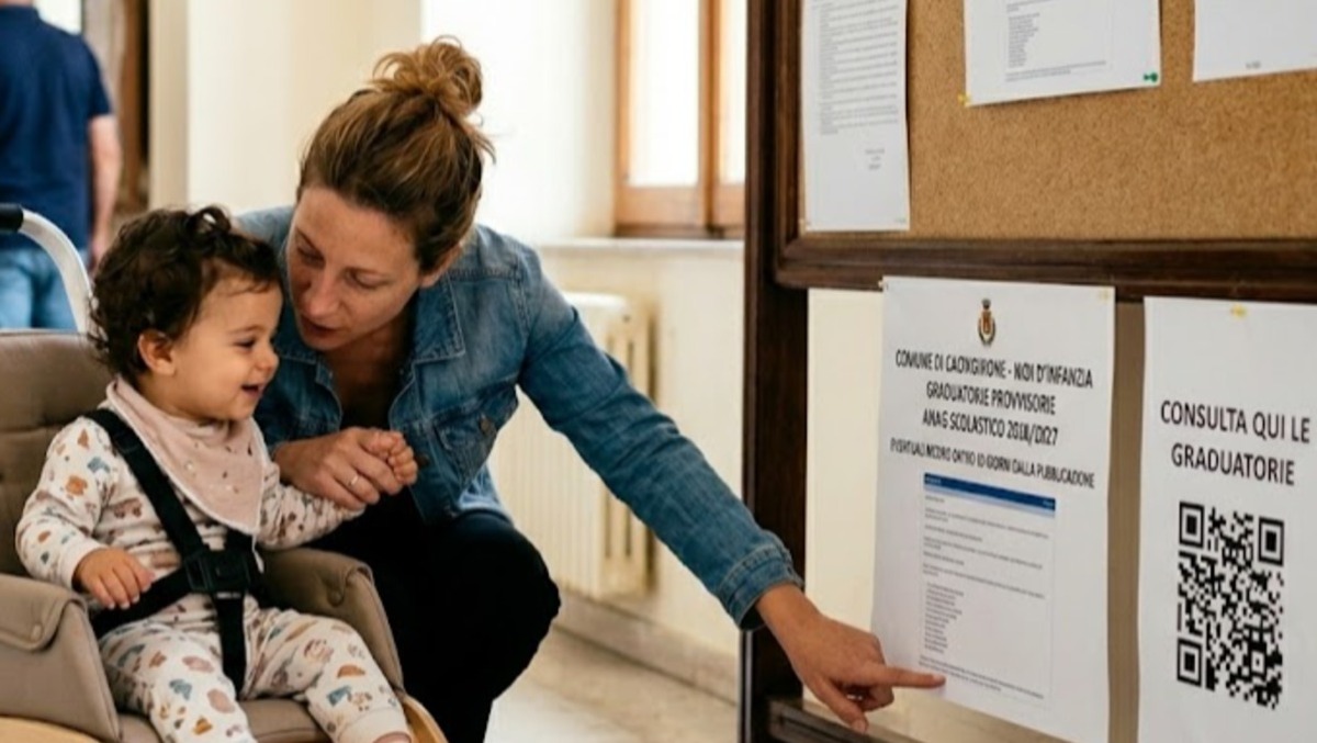 Caltagirone, nidi d’infanzia: ecco le graduatorie 2026/27 - Immagine generata con A.I.