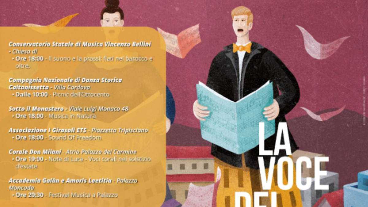 Caltanissetta. Festa della Musica: eventi di domenica 21 giugno - 