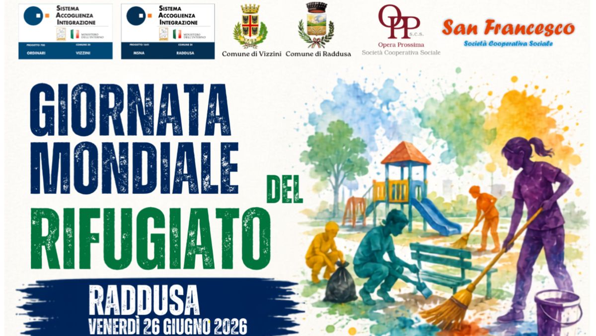Raddusa. Venerdì 26 giugno, Giornata Mondiale del Rifugiato - 
