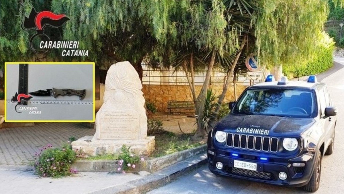 Portava un coltello: un deferito a San Michele di Ganzaria - 