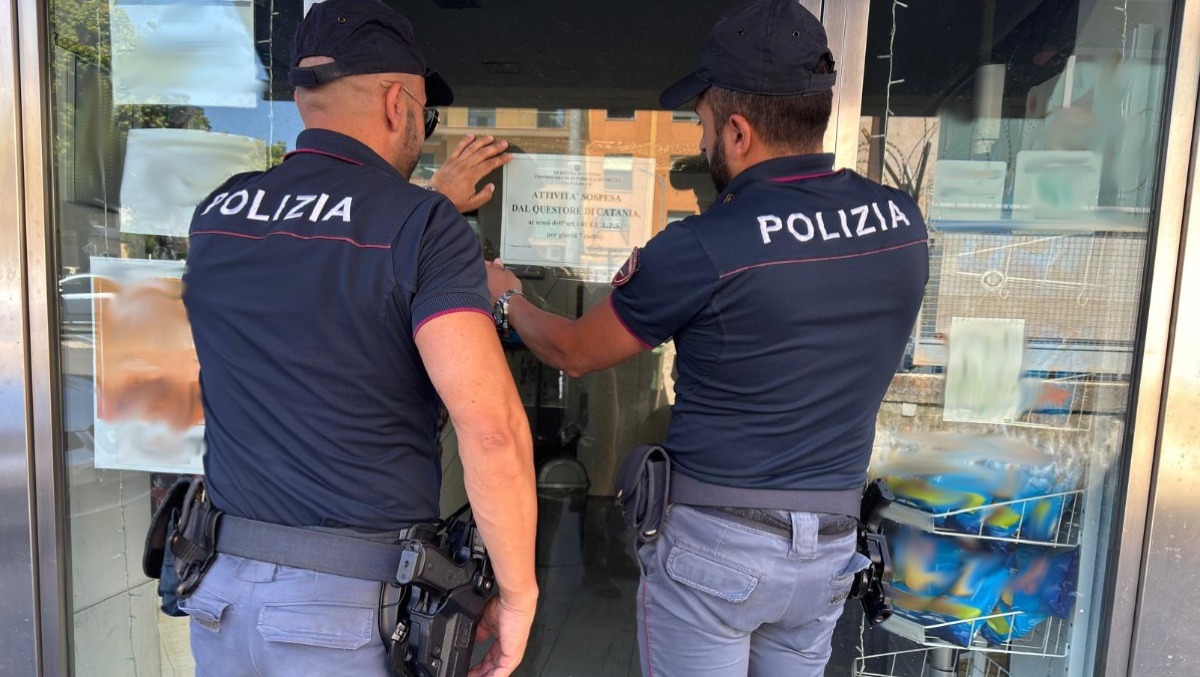 Caltagirone, bar ritrovo di pregiudicati: chiusura di 7 giorni - 