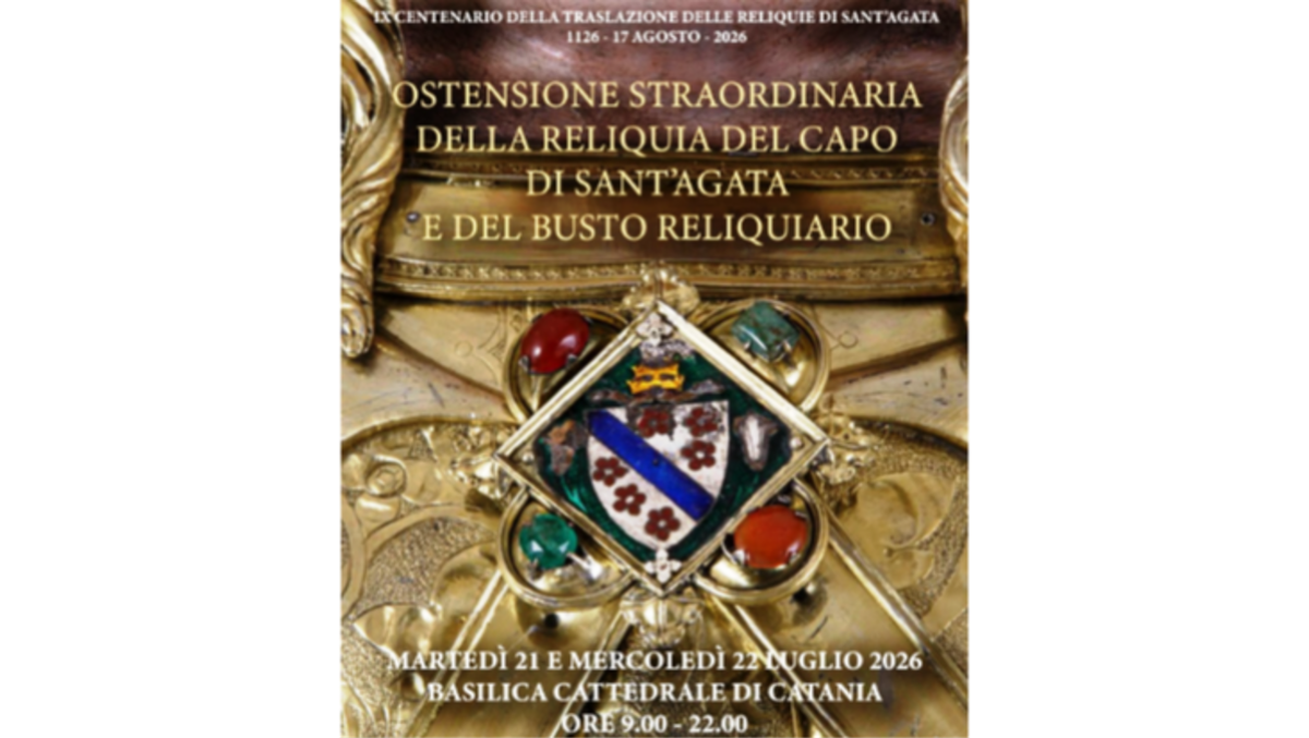 Catania. Sant’Agata, esposizione straordinaria del Sacro Cranio - 