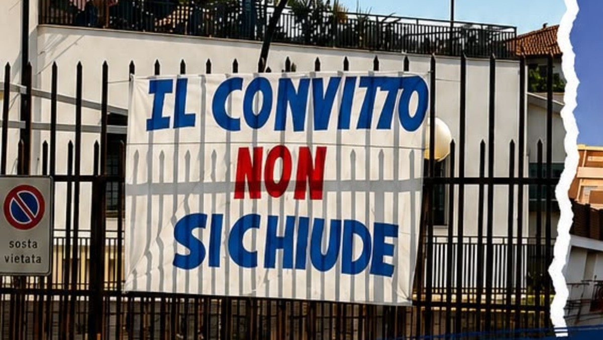 Caltagirone, continua la protesta per salvare il Convitto INPS