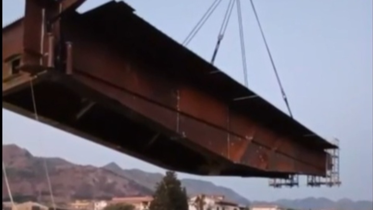 Viabilità Palermo, Anas completa la posa del Macro-Concio M2 - 