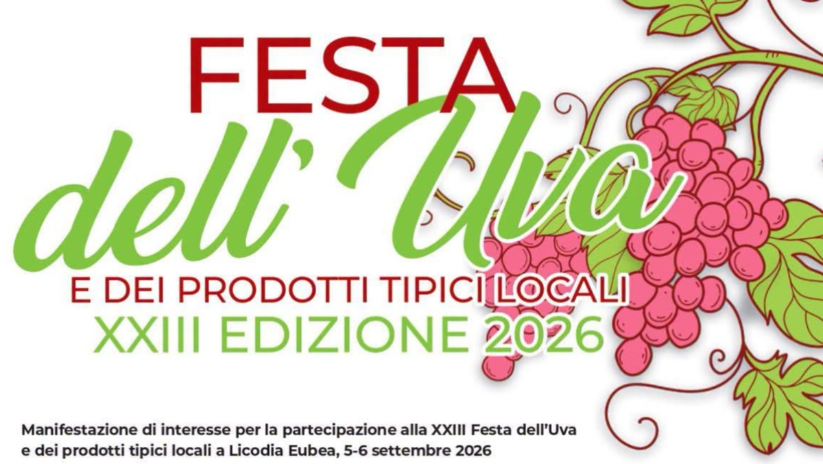 Licodia Eubea, al via le adesioni per la Festa dell’Uva 2026 - 