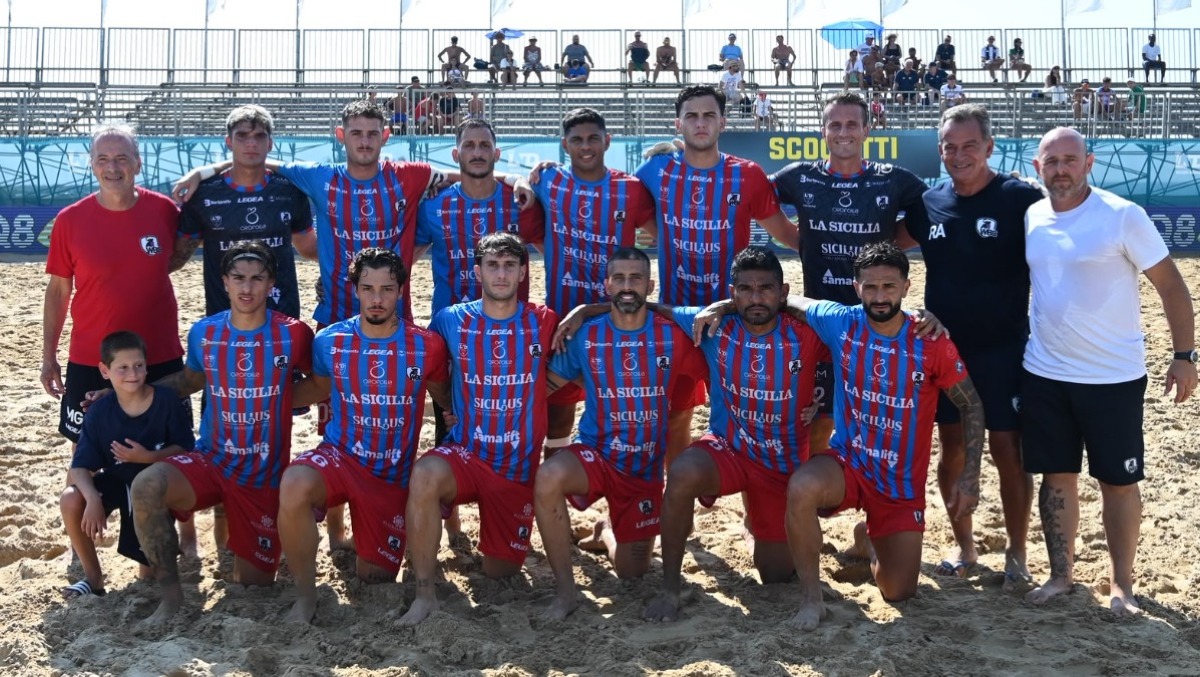 Beach soccer: We Beach Catania sfiora il podio tricolore - 