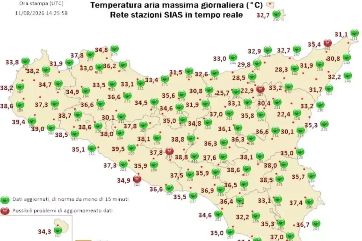 Meteo, temperature in aumento in Sicilia - 