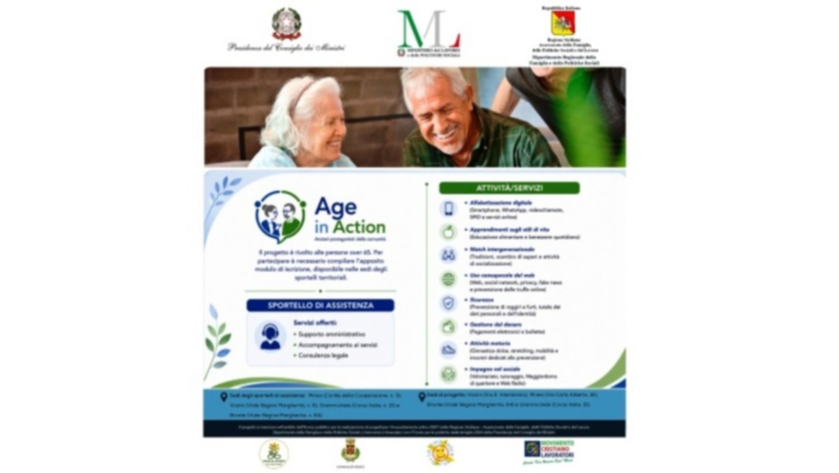 Calatino. “Age in Action–Anziani protagonisti della comunità” - 