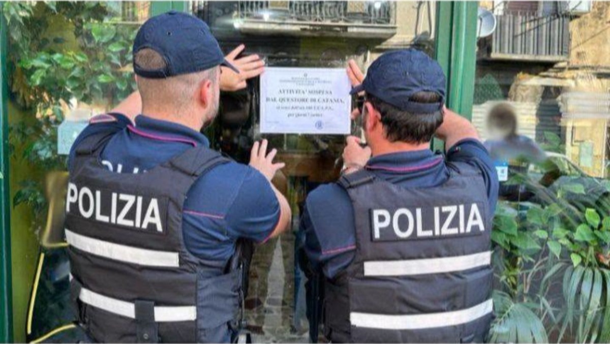 Caltagirone, bar sospeso dal Questore per 7 giorni - 