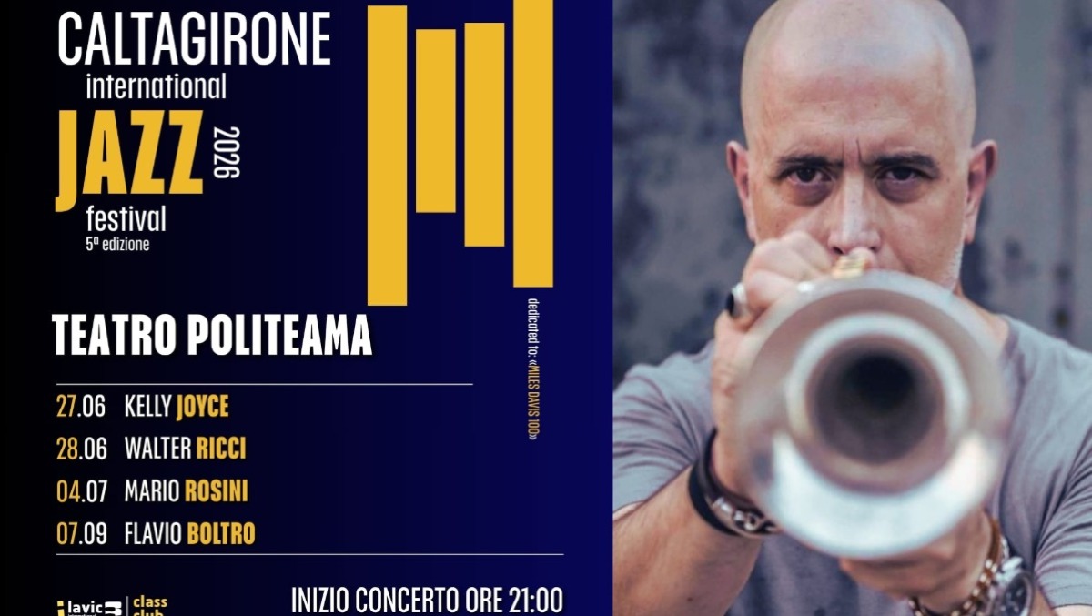 “Caltagirone International Jazz Festival”: il 7 settembre c'è Boltro - 