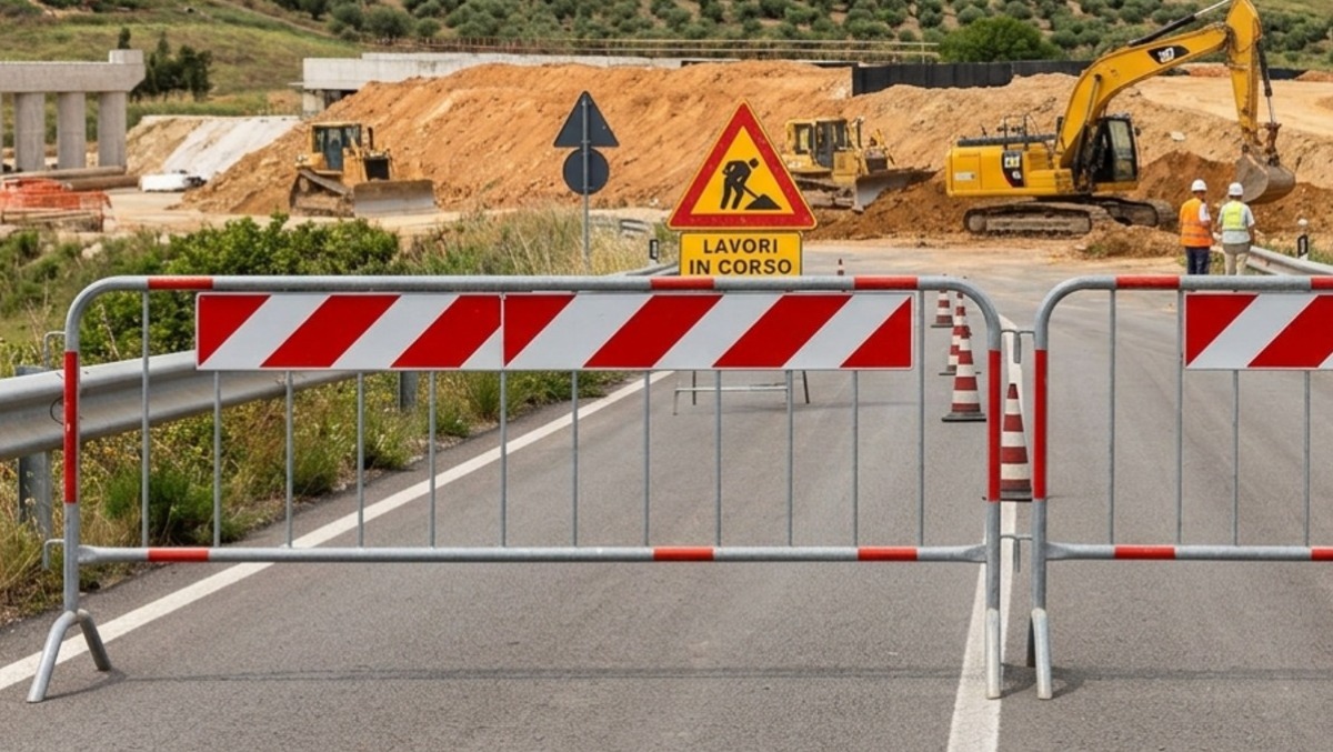 San Michele di Ganzaria, prorogata al 2026 la chiusura della Sp 37/I - Immagine generata con A.I.