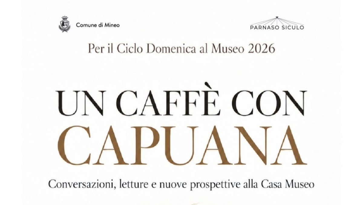 Mineo, "Un caffè con Capuana": cultura e dialogo al museo - 