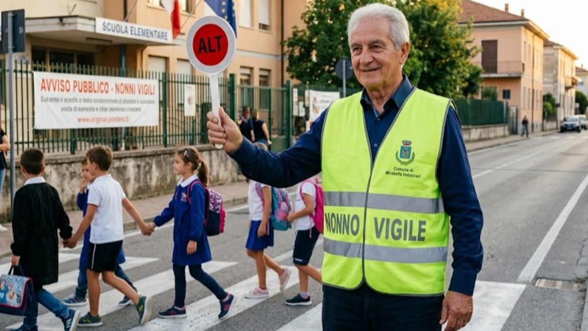 Mirabella, "Nonni Vigili": domande entro il 30 settembre - Immagine generata con A.I.