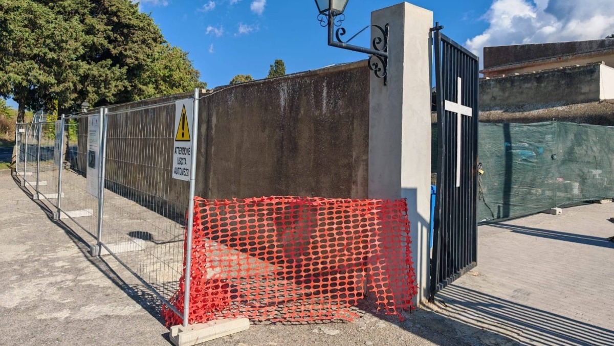 San Cono, al via i lavori per riqualificare il cimitero - 